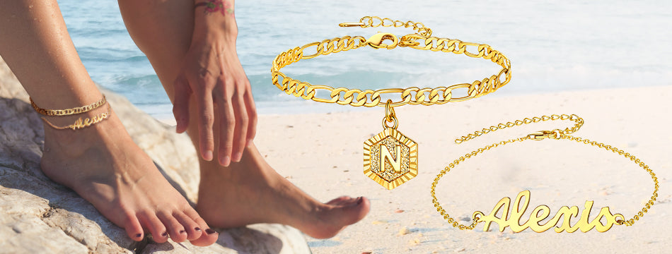 U7 Jewelry Anklets-Top Summer Jewelry Trend You Need to Try