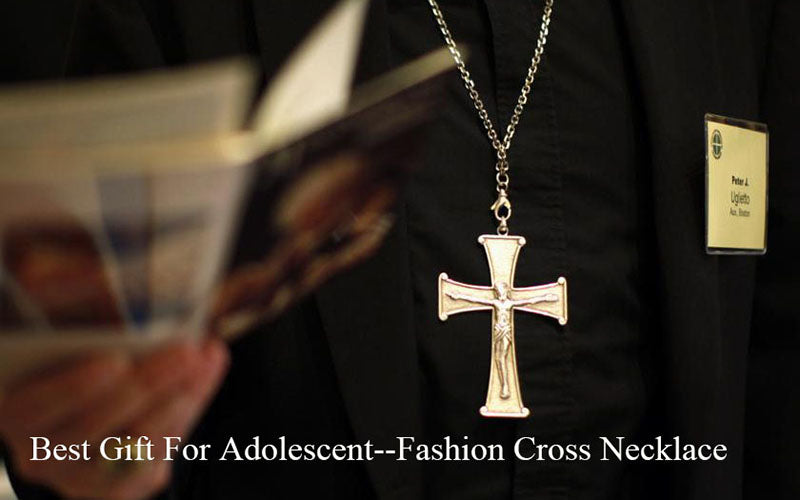 U7 Jewelry Best Gift For Adolescent-Fashion Cross Necklace