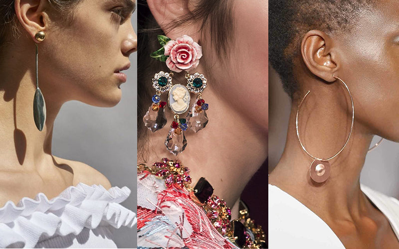 U7 Jewelry Fall/ Winter 2018-2019 Fashion Trend: Oversized Earrings