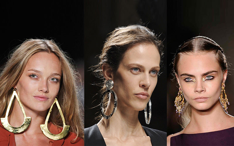 Your Summer Makeup-Statement Earrings