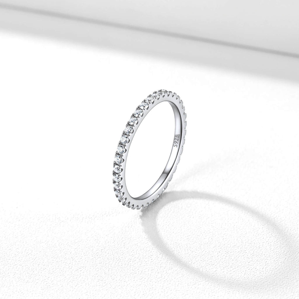 Sterling Silver Custom Name minimalistic Ring for Women 