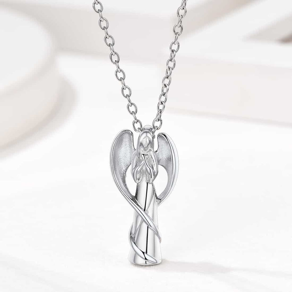 U7 Jewelry Virgin Mary Urn Pendant Necklace For Ashes 